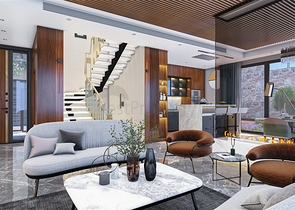 Новый проект вилл в районе Бекташ в самом центре Алании