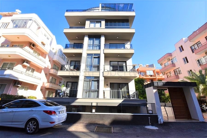 Пентхаус в новом комплексе с видом на море рядом с пляжем Клеопатра