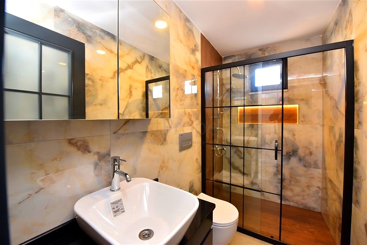 Пентхаус в новом комплексе с видом на море рядом с пляжем Клеопатра