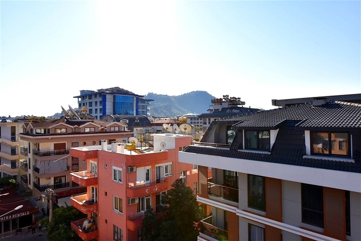 Пентхаус в новом комплексе с видом на море рядом с пляжем Клеопатра