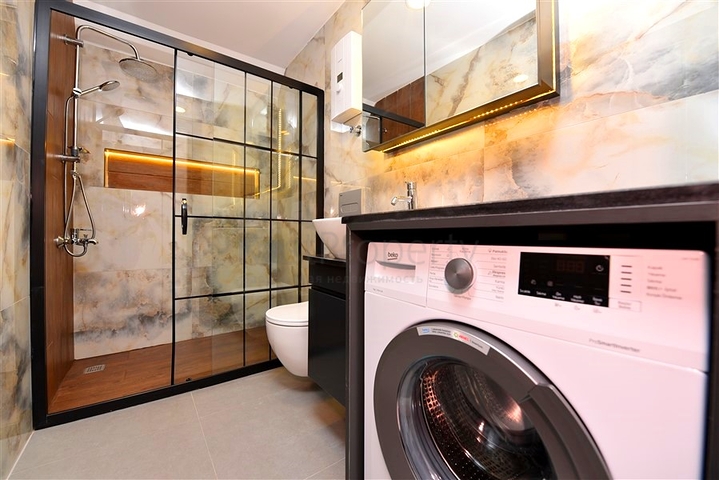 Пентхаус в новом комплексе с видом на море рядом с пляжем Клеопатра