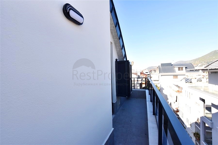 Пентхаус в новом комплексе с видом на море рядом с пляжем Клеопатра