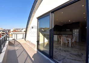 Пентхаус в новом комплексе с видом на море рядом с пляжем Клеопатра