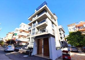 Пентхаус в новом комплексе с видом на море рядом с пляжем Клеопатра