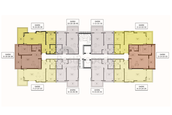 Новый комплекс в 750 м от моря 