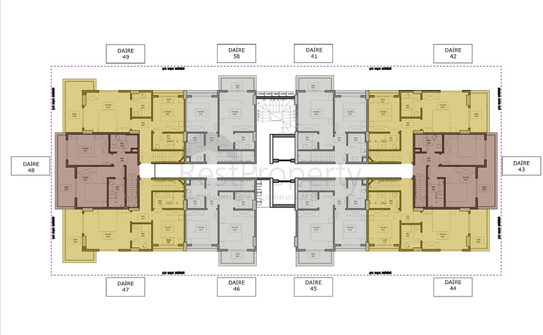 Новый комплекс в 750 м от моря 