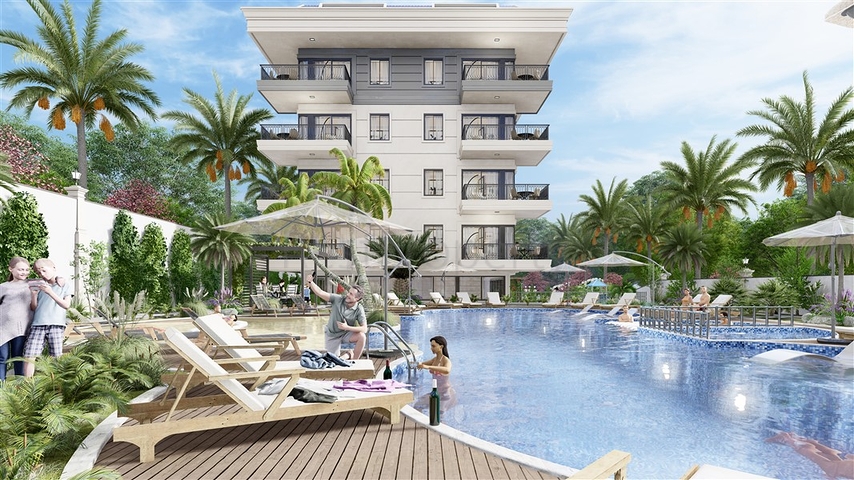 Новый строящийся проект в районе Оба