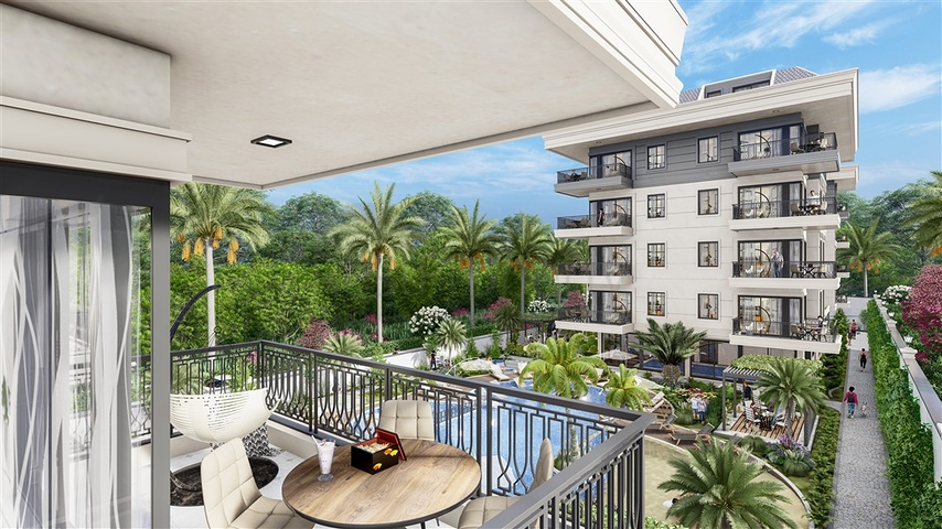 Новый строящийся проект в районе Оба