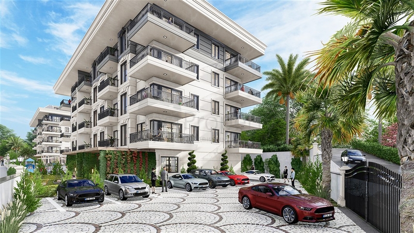 Новый строящийся проект в районе Оба