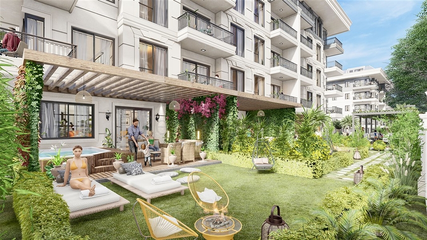 Новый строящийся проект в районе Оба