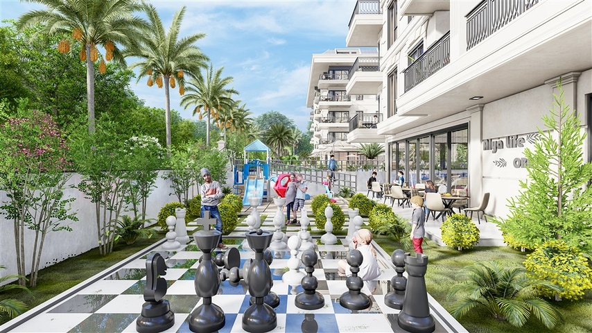 Новый строящийся проект в районе Оба