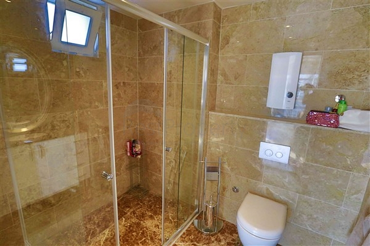 Пентхаус 3+2 с панорамными видами в центральном районе Джикджилли 