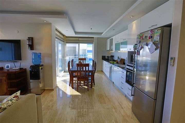 Пентхаус 3+2 с панорамными видами в центральном районе Джикджилли 