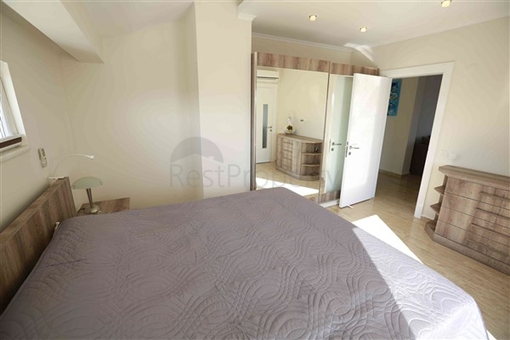 Пентхаус 3+2 с панорамными видами в центральном районе Джикджилли 