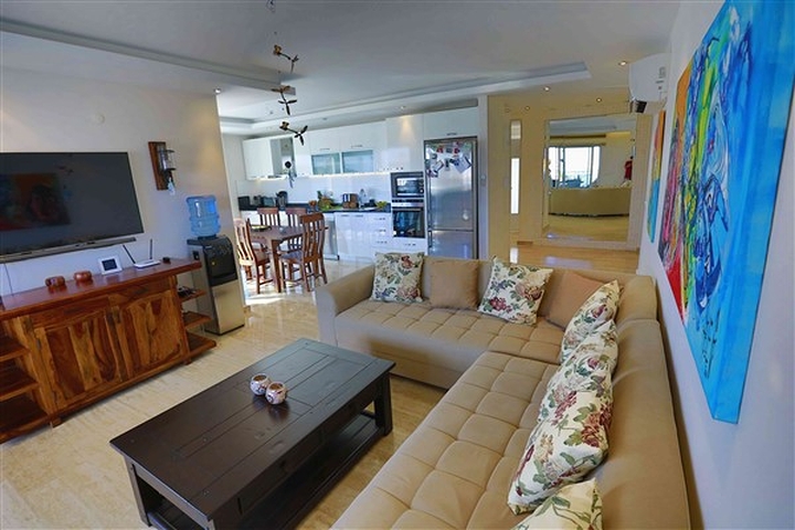 Пентхаус 3+2 с панорамными видами в центральном районе Джикджилли 