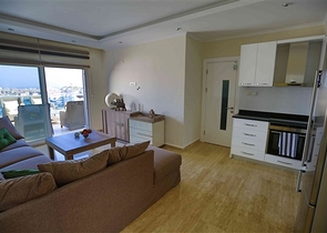 Пентхаус 3+2 с панорамными видами в центральном районе Джикджилли 