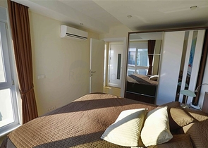 Пентхаус 3+2 с панорамными видами в центральном районе Джикджилли 