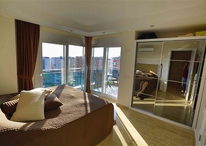 Пентхаус 3+2 с панорамными видами в центральном районе Джикджилли 