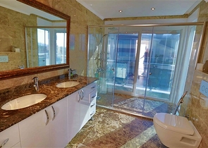 Пентхаус 3+2 с панорамными видами в центральном районе Джикджилли 