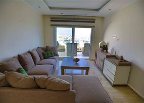 Пентхаус 3+2 с панорамными видами в центральном районе Джикджилли 