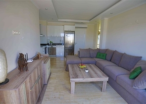 Пентхаус 3+2 с панорамными видами в центральном районе Джикджилли 