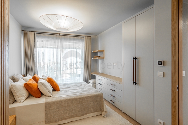 Стильные виллы в современном дизайне с видом на море в районе Ялыкавак