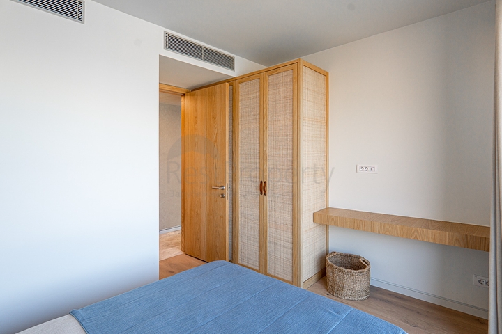 Стильные виллы в современном дизайне с видом на море в районе Ялыкавак