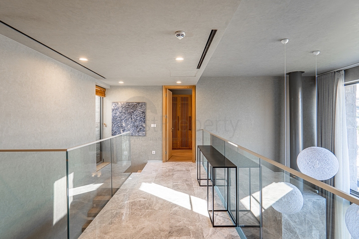 Стильные виллы в современном дизайне с видом на море в районе Ялыкавак