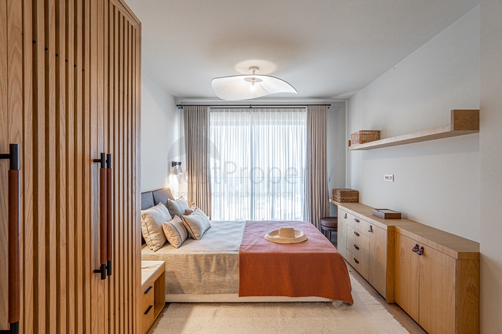 Стильные виллы в современном дизайне с видом на море в районе Ялыкавак