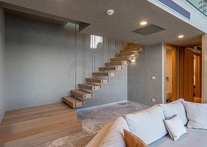 Стильные виллы в современном дизайне с видом на море в районе Ялыкавак