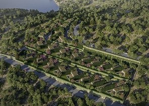 Стильные виллы в современном дизайне с видом на море в районе Ялыкавак