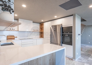 Стильные виллы в современном дизайне с видом на море в районе Ялыкавак