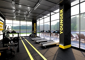 Двухкомнатная квартира в новом доме в районе Авсаллар