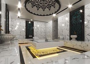 Двухкомнатная квартира в новом доме в районе Авсаллар