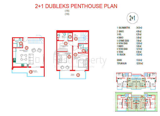 Элитный жилой комплекс вблизи моря на начальном этапе строительства