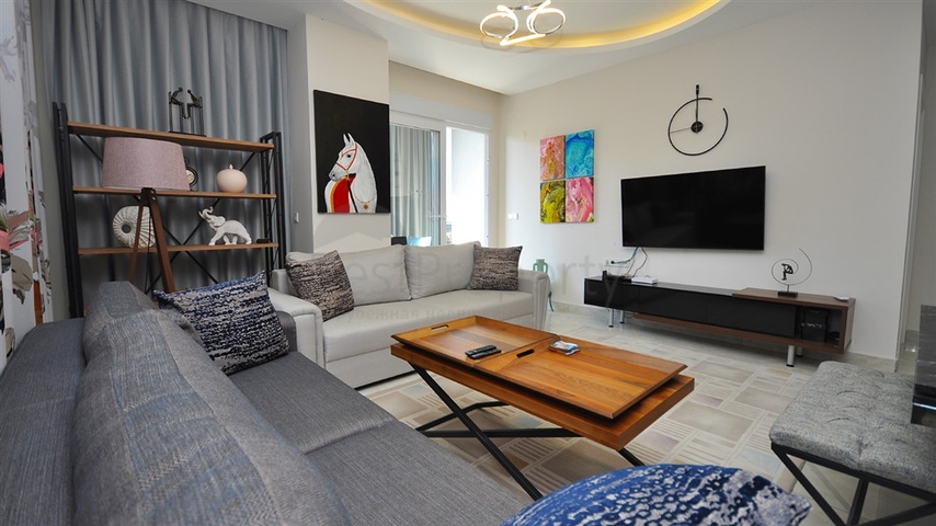 Квартира 1+1 в районе Махмутлар 