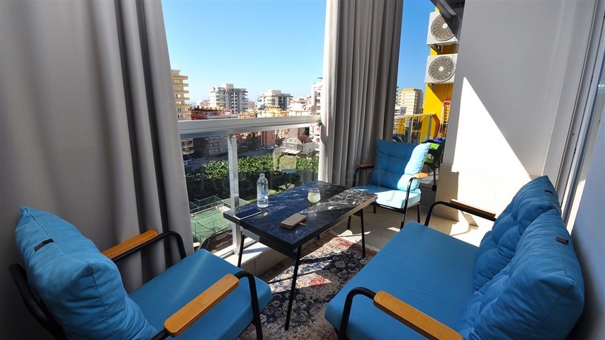 Квартира 1+1 в районе Махмутлар 