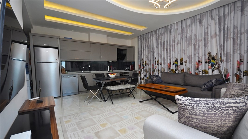 Квартира 1+1 в районе Махмутлар 