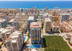 Квартира 1+1 в районе Махмутлар 