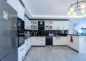 Вилла 3+1  с панорамным видом в районе Каргыджак