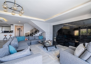 Вилла 3+1  с панорамным видом в районе Каргыджак