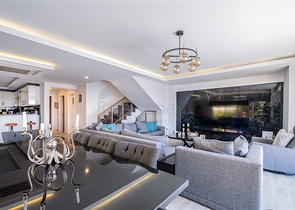 Вилла 3+1  с панорамным видом в районе Каргыджак