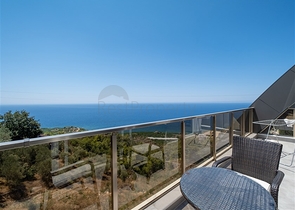 Вилла 3+1  с панорамным видом в районе Каргыджак