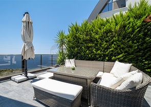 Вилла 3+1  с панорамным видом в районе Каргыджак