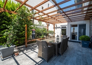 Вилла 3+1  с панорамным видом в районе Каргыджак