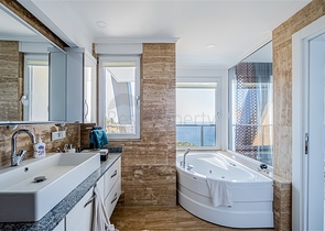 Вилла 3+1  с панорамным видом в районе Каргыджак