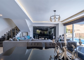 Вилла 3+1  с панорамным видом в районе Каргыджак