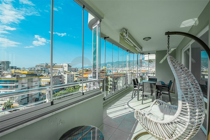 Апартаменты 2+1 в районе Тосмур в 200 м от моря 