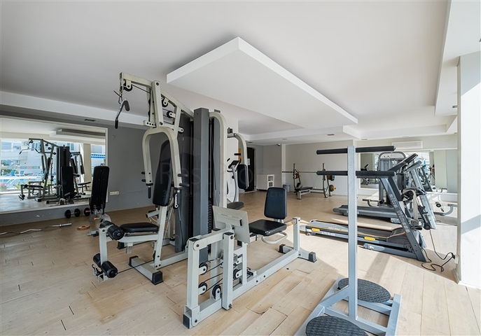 Апартаменты 2+1 в районе Тосмур в 200 м от моря 