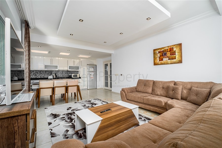 Апартаменты 2+1 в районе Тосмур в 200 м от моря 